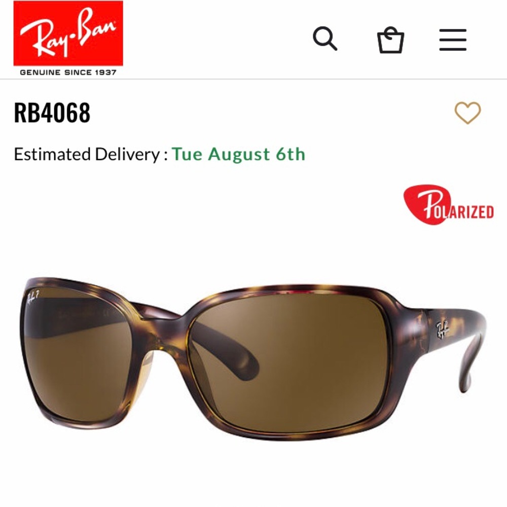 RayBan sunglasses